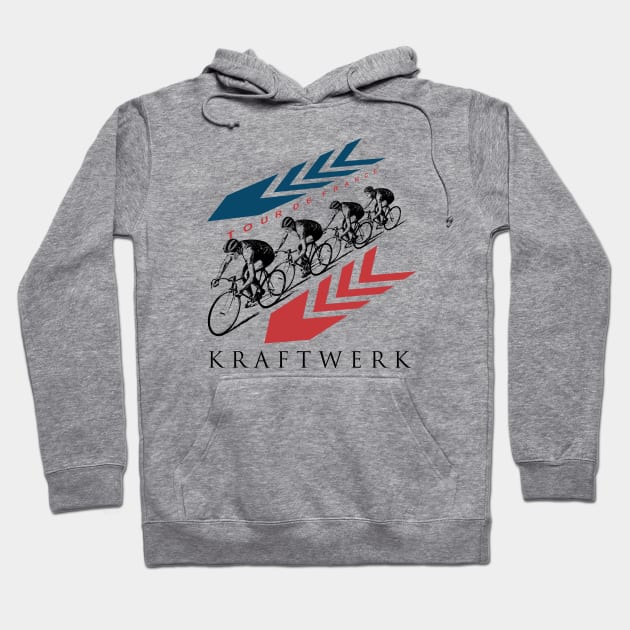 Kraftwerk Tour De France Hoodie by balungan88